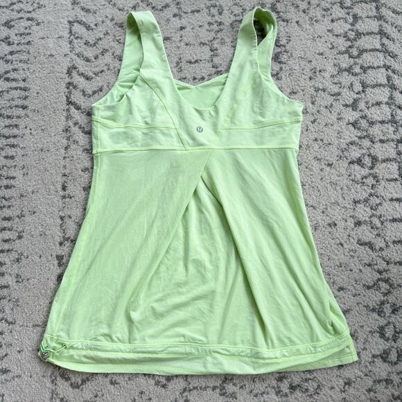 Lululemon Run: Tame Me Tank Faded Zap Size 10 - Picture 6 of 8